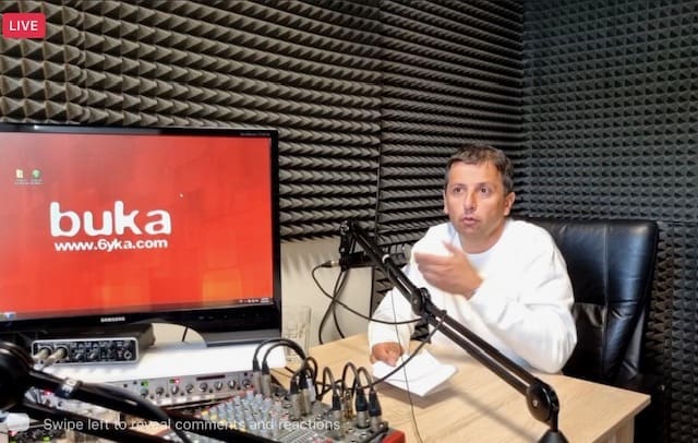 Vukanović uživo za BUKA podcast : Ko je Dodik da mi zabrani da šetam, ko si ti čovječe, otkud ti pravo?! Šetaću danas, uhapsite me ako smijete!