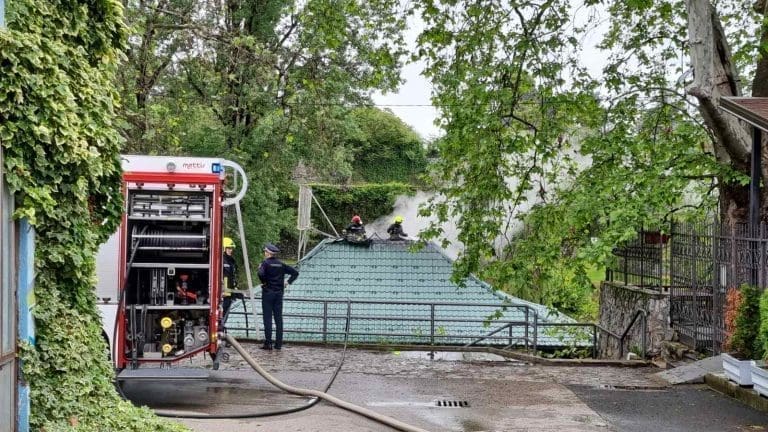 Požar na Splavu u Banjaluci (FOTO)