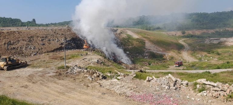 Gradska uprava Banjaluka o požaru u Ramićima (FOTO)