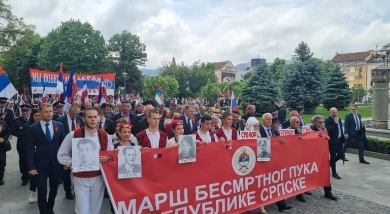 Proslava Dana pobjede u Banjaluci kao kritika Zapada i podrška Rusiji