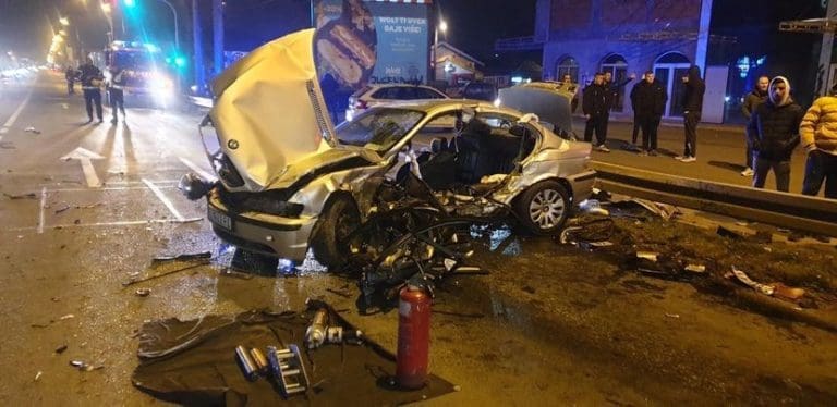 Vozač “BMW” sa 23 godine ima 57 prekršajnih prijava: Pijan i drogiran učestvovao u nesreći, pa pobjegao