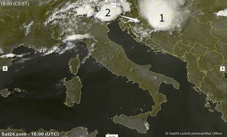 Ovo je prvi olujni sistem, drugi nam stiže u toku noći