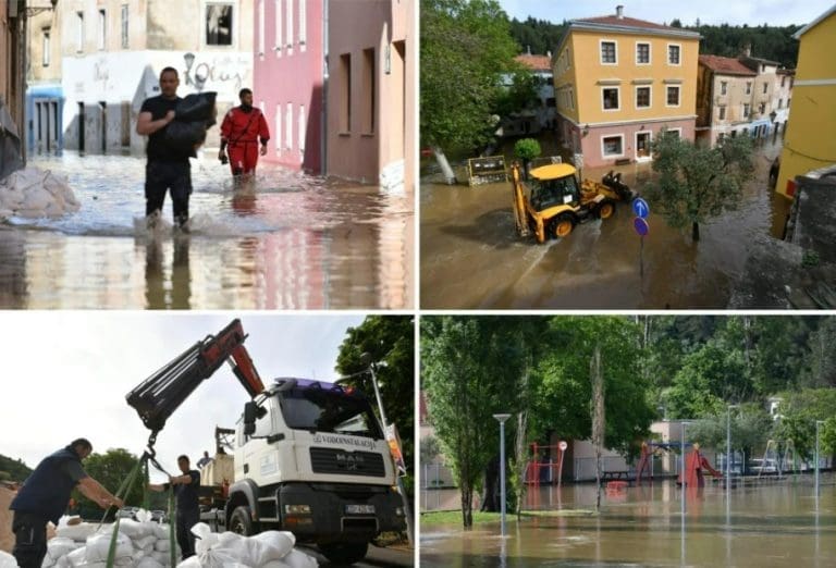 Dramatično stanje u Obrovcu: Zrmanja premašila najviši nivo u istoriji