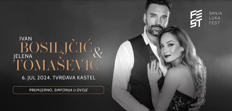 Zajednički koncert Jelene Tomašević i Ivana Bosiljčića premijerno na Banja Luka Festu!