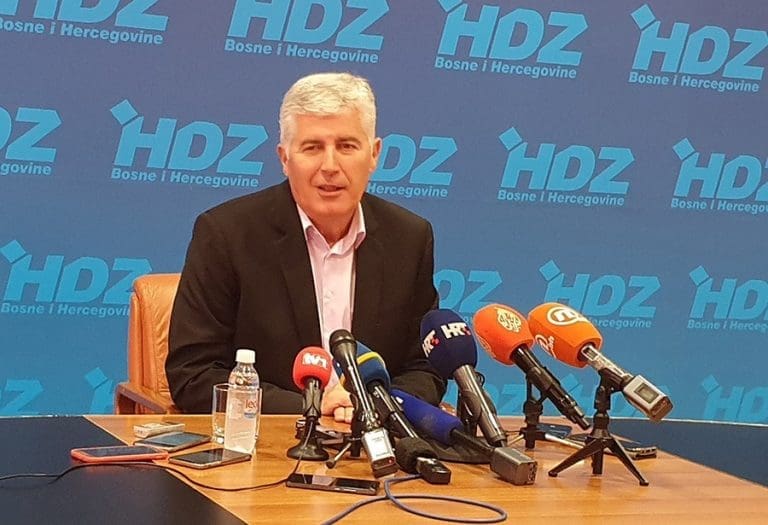Čović: Krizu riješiti razgovorima, bez međunarodnog intervencionizma