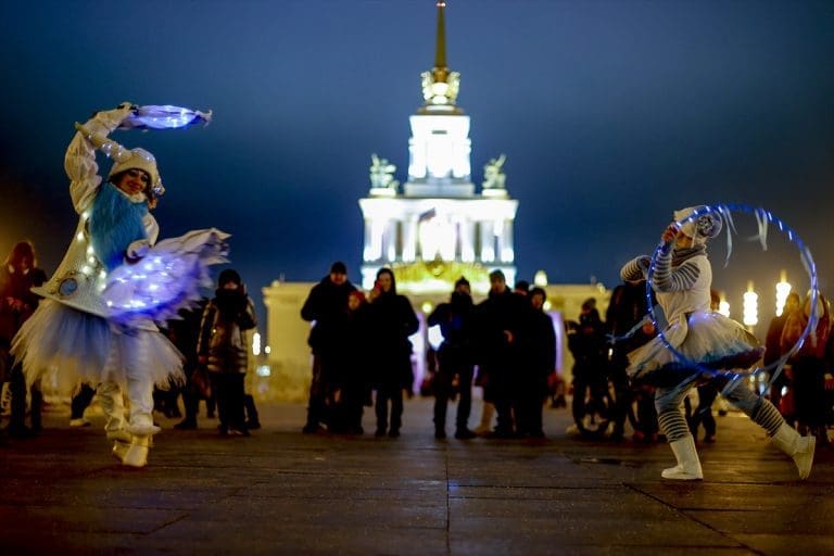 Zima u Moskvi (FOTO)