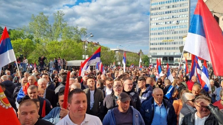 Procjena MUP-a RS o broju okupljenih na mitingu u Banjaluci