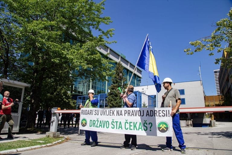 Prihvaćen zahtjev rudara za smjenu Uprave Elektroprivrede BiH
