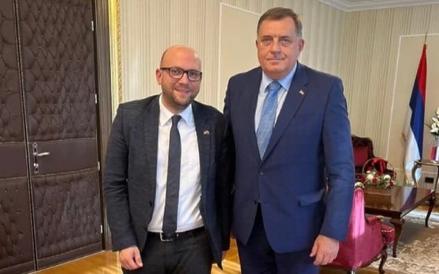Sarazzin se sastao s Dodikom: Mi odlučno podržavamo visokog predstavnika Christiana Schmidta