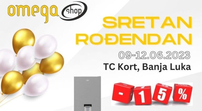 Omega shop u Banjoj Luci slavi šesti rođendan