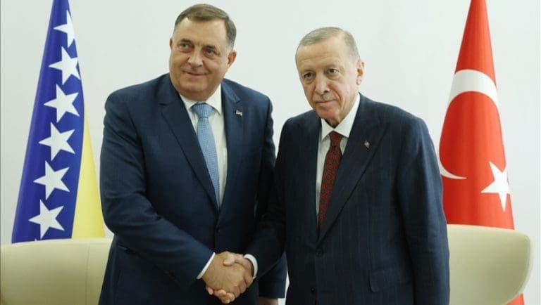 Cvijanović i Dodik kod Erdogana