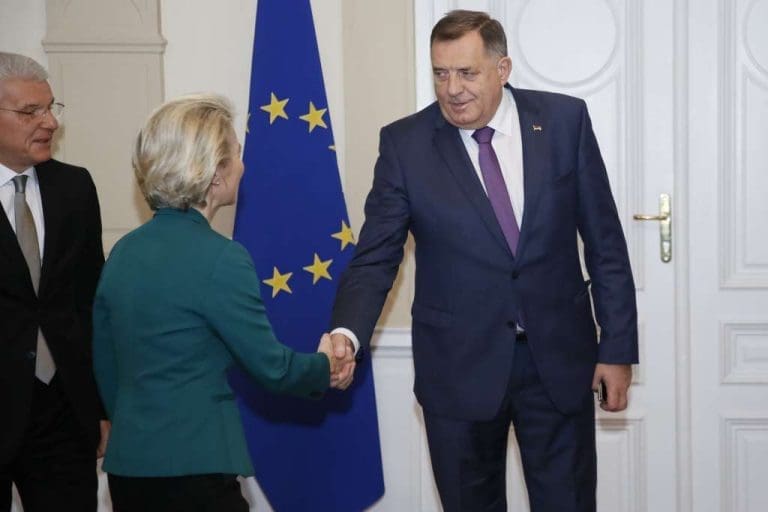 Dodik nakon sastanka sa Von der Leyen