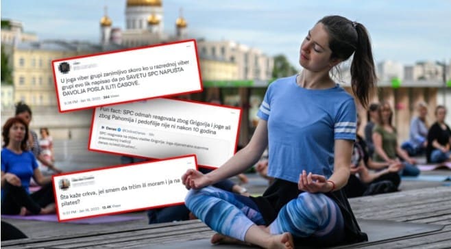 Mreže se usijale zbog objave SPC: Šta kaže crkva, smijem li da trčim ili moram i ja na pilates?