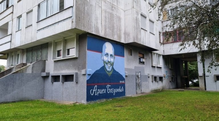 Mural posvećen ubijenom mladiću u Banjaluci (FOTO)
