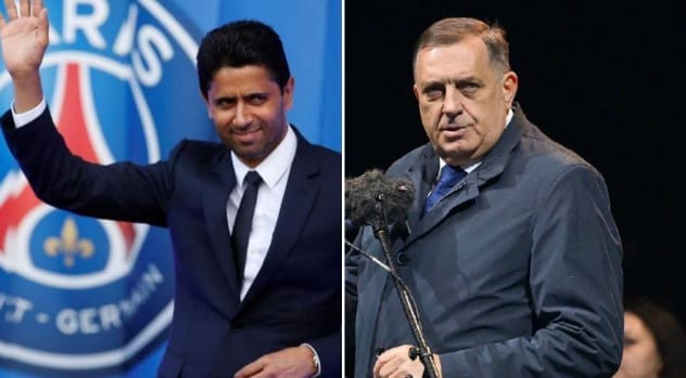 Dodik na “Parku Prinčeva”: Predsjednik PSG-a rezervisao svečanu ložu za utakmicu sa Barselonom