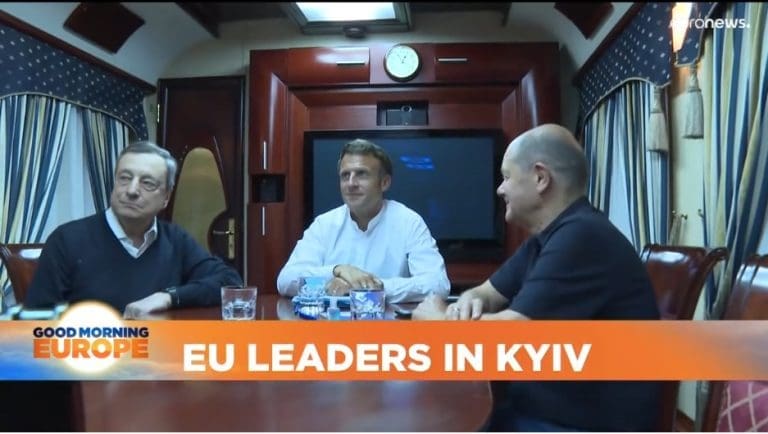 Lideri tri najveće zemlje EU stigli u Kijev