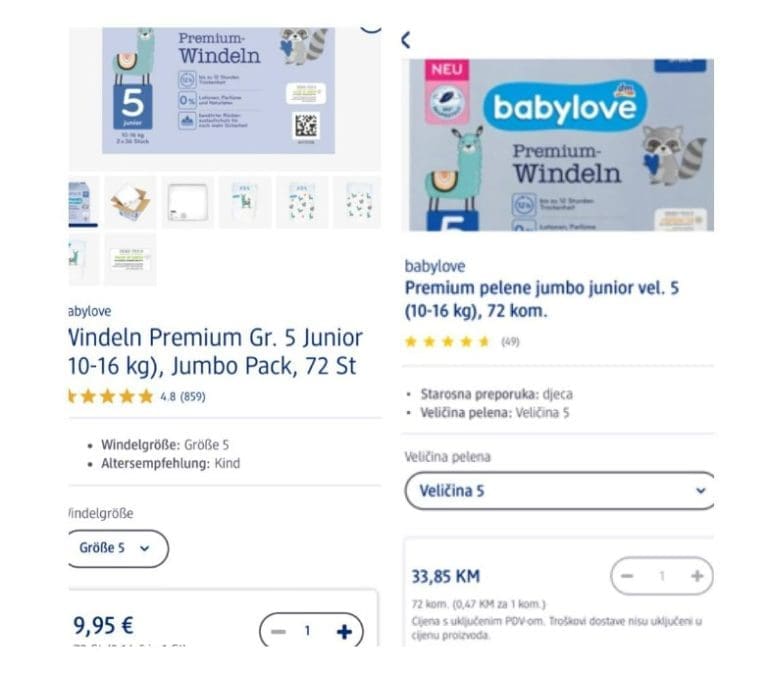 Evo zbog čega su dm proizvodi u BiH skoro duplo skuplji nego u Njemačkoj