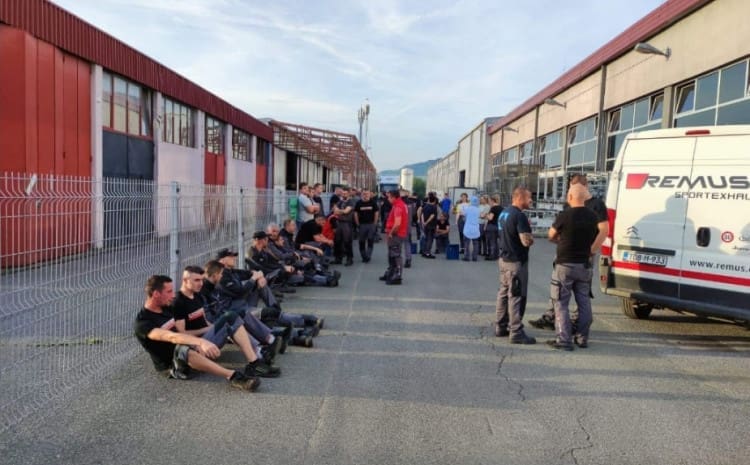 Radnici Remusa stupili u štrajk