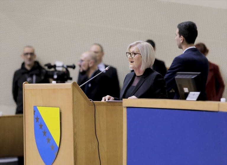 Borjana Krišto izložila ekspoze pred zastupnicima PSBiH