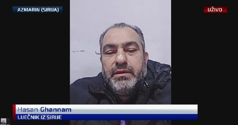Doktor iz Sirije izgubio 52 člana porodice: Ništa pomoći nije stiglo, zavijamo svoje rane sami