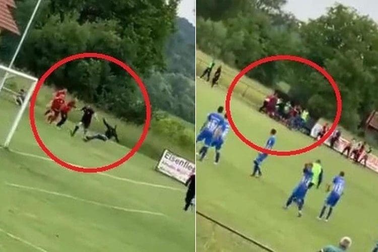 Nemile scene u Maoči: Navijači utrčali na teren pa s igračima pretukli sudije