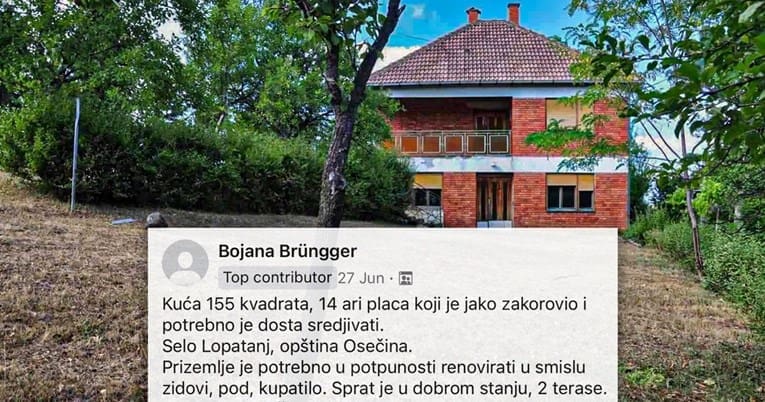 Slobodan oduševio svojom dobrotom: Poklonio kuću i plac u humanitarne svrhe