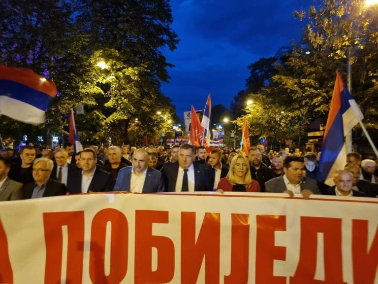 Oglasila se policija o broju okupljenih na mitingu