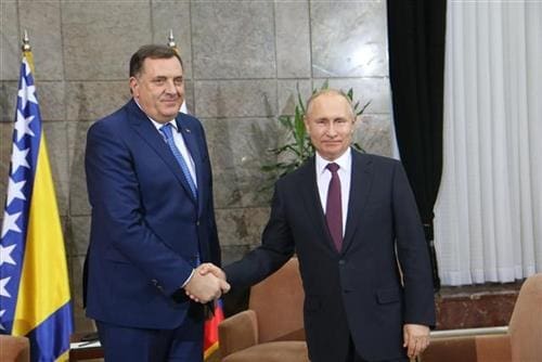 Dodik u novembru u Rusiji