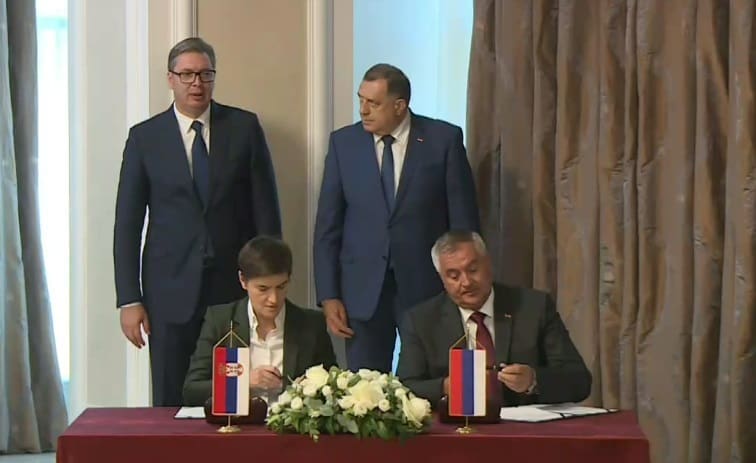 Vučić u Banjaluci: Sankcije ne priznajemo, nećemo postavljati blokade na Drini