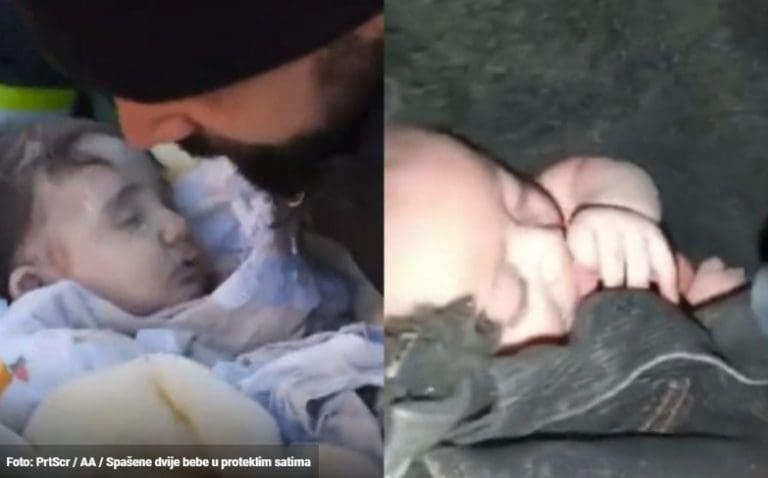Čuda koja daju nadu cijelom svijetu: Dvije bebe spašene iz ruševina