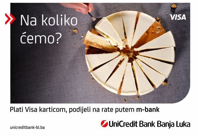 Plaćanje na rate, sigurna online kupovina, odgođeno plaćanje i brzi gotovinski kredit – sve to samo sa jednom UniCredit Visa Charge kreditnom karticom