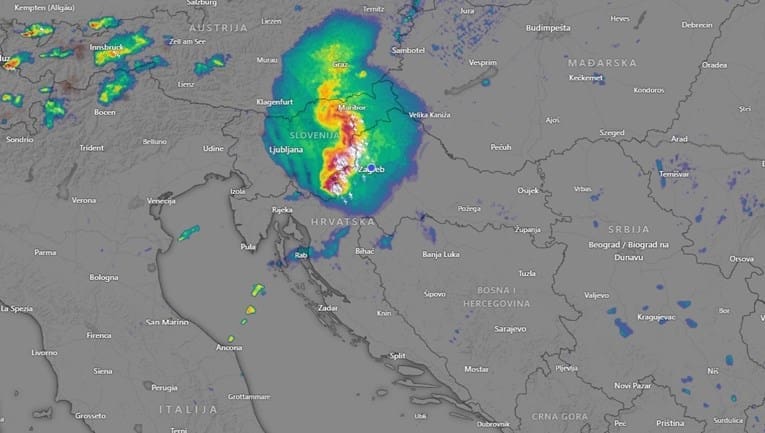Nova oluja ide prema BiH. Narandžasto upozorenje za dijelove zemlje