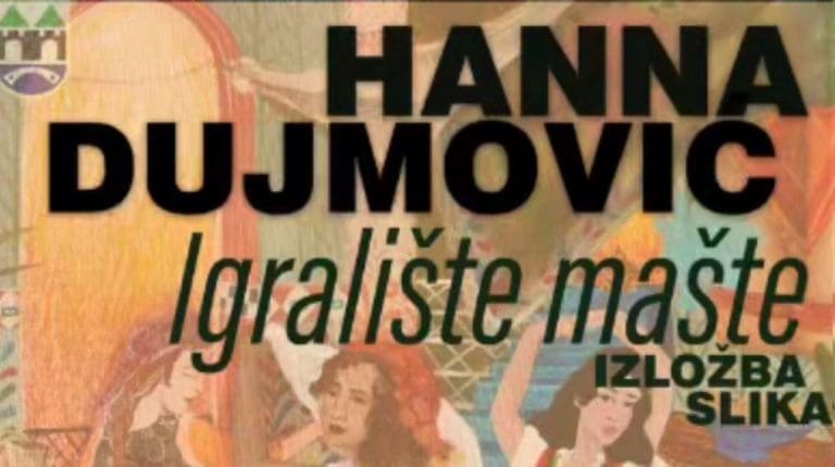 23. maja izložba slika ‘‘Igralište mašte‘‘ umjetnice Hanne Dujmović u Vijećnici