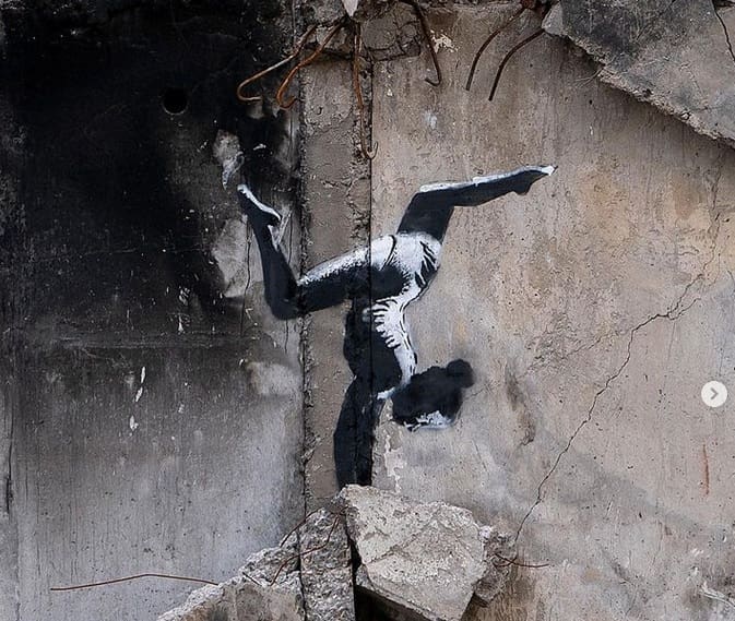 Banksy potvrdio sedam novih murala u Ukrajini