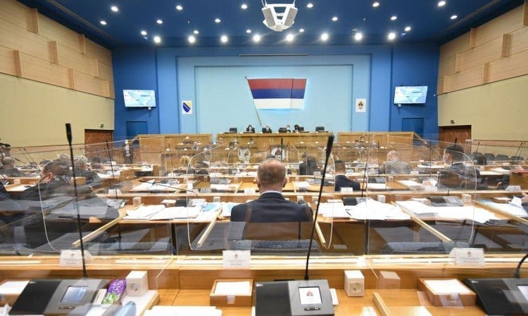 Nastavljena treća redovna sjednica NSRS, jedna tačka dnevnog reda