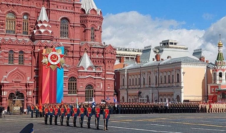 Generalna proba vojne parade u Moskvi