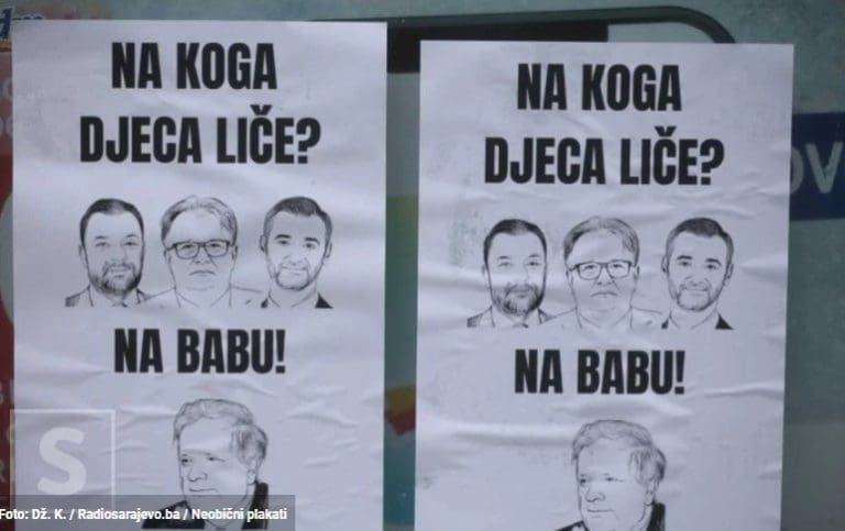 Šta se dešava: U Sarajevu osvanuli čudni plakati