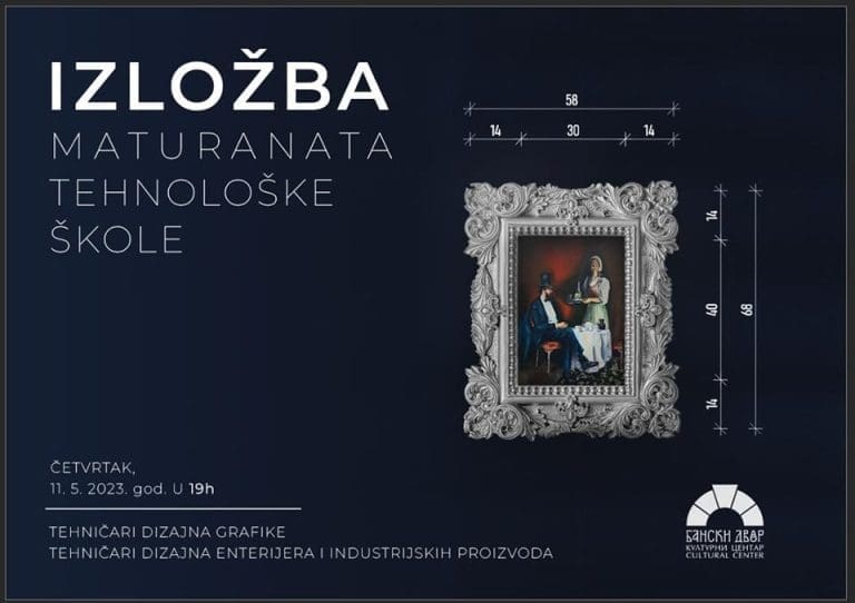 Završna izložba učenika umjetničkog smjera Tehnološke škole iz Banjaluke