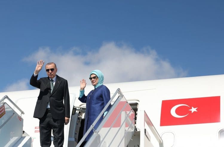 Recep Tayyip Erdogan stigao na Međunarodni aerodrom Sarajevo