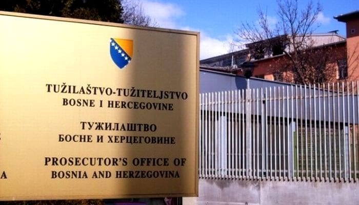 Tužilaštvo BiH: Predložen pritvor za devet osumnjičenih u predmetu kodnog naziva “IRA”