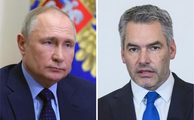 Završio je sastanak Putina i austrijskog kancelara
