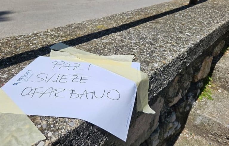 Stanari očistili dvorište i ofarbali stare ograde u Sarajevu