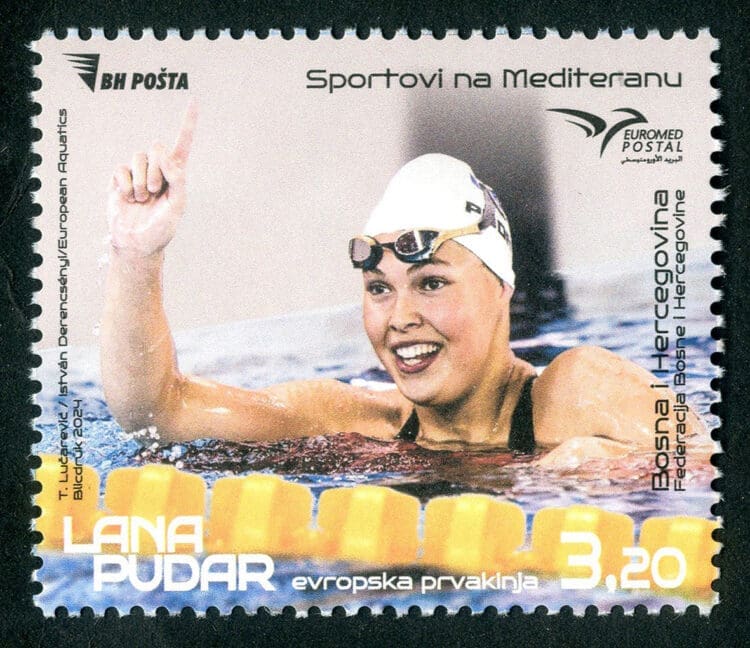 Lana Pudar dobila poštansku markicu