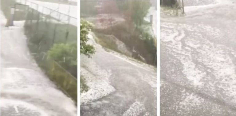 Olujno nevrijeme pogodilo Tuzlu, ulice kao rijeke (VIDEO)