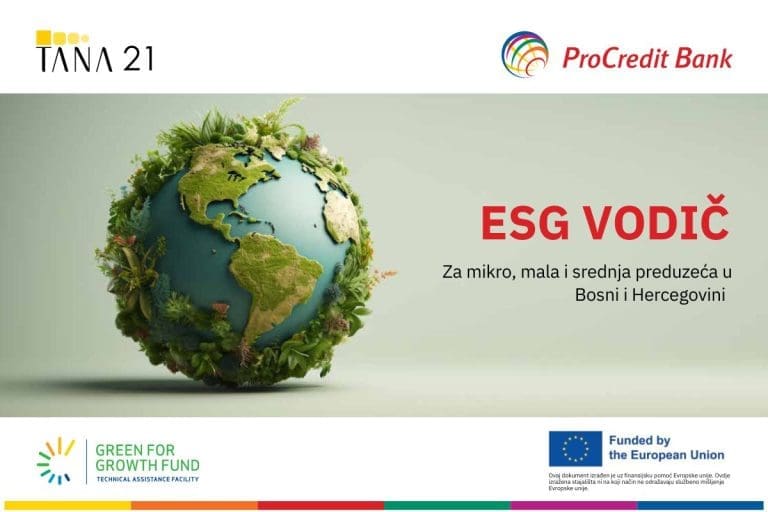 ProCredit Bank i TANA 21: U Sarajevu predstavljen ESG vodič za bh. privrednike