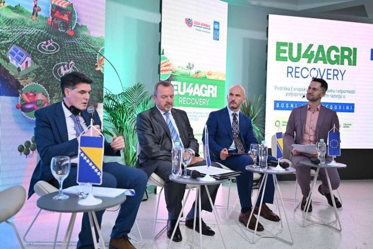 Evropska unija obezbijedila 10 miliona KM za  podršku otpornosti i oporavka poljoprivrede u Bosni i Hercegovini