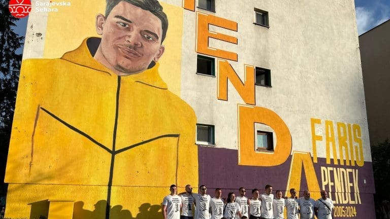 Otkriven mural u sjećanje na Farisa, koji je ubijen bez ikakvog razloga