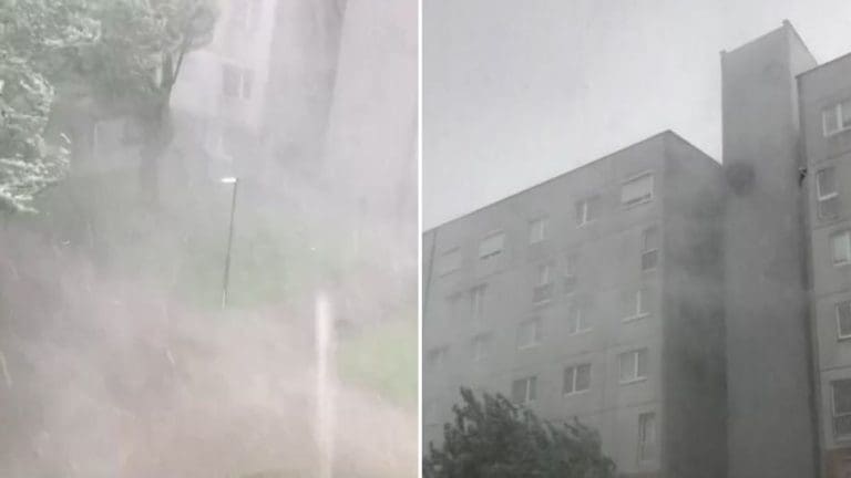 Sloveniju pogodila superćelijska oluja, pojavili se i snimci velikog nevremena