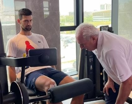 Novak Đoković se ekspresno vratio treninzima, radi punom parom nakon operacije koljena