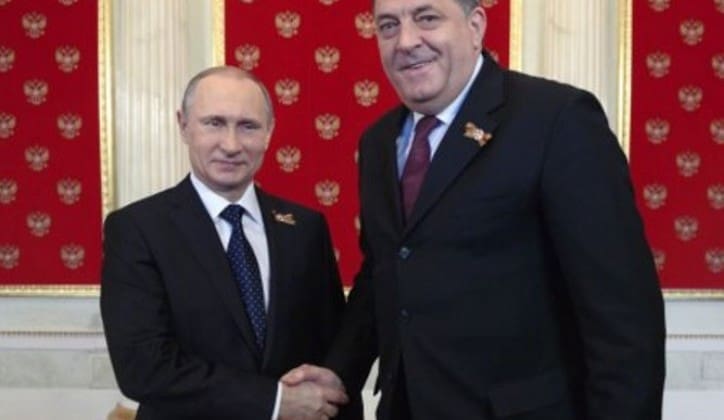 Danas sastanak Dodika s Putinom